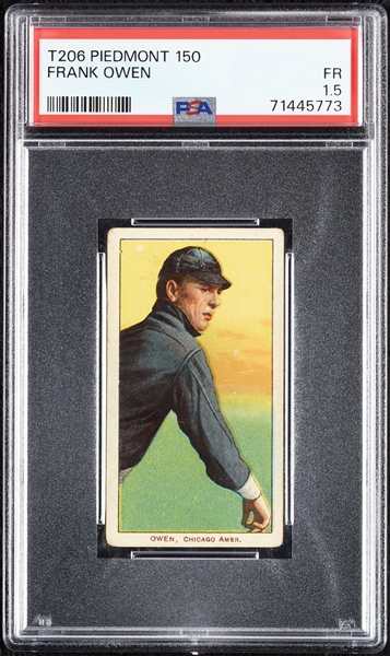 1909-11 T206 Frank Owen PSA 1.5