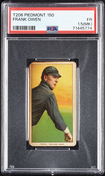 1909-11 T206 Frank Owen PSA 1.5 (MK)