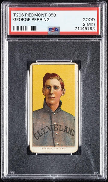 1909-11 T206 George Perring PSA 2 (MK)