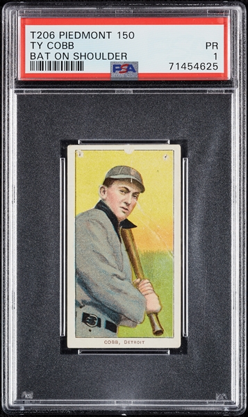 1909-11 T206 Ty Cobb Bat On Shoulder PSA 1