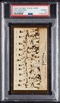 1913 T200 Fatima Team Card Philadelphia Nationals PSA 2.5