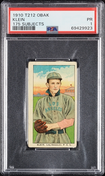 1910 T212 Obak Cigarettes Klein PSA 1