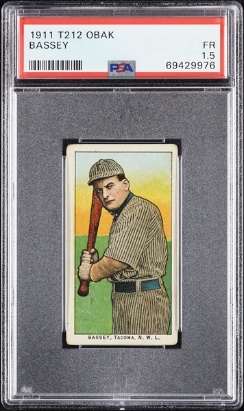 1911 T212 Obak Cigarettes Bassey PSA 1.5