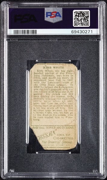 1911 T205 Gold Border Kirb. White Pirates PSA Authentic