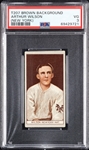 1912 T207 Brown Background Arthur Wilson PSA 3