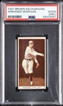 1912 T207 Brown Background Armando Marsans PSA 2 (MC)