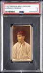 1912 T207 Brown Background Arthur Fromme PSA 1.5