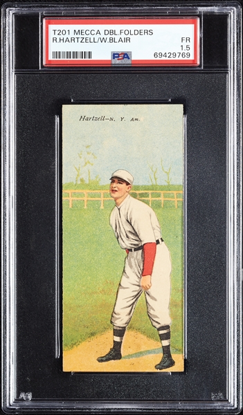 1911 T201 Mecca Double Folders Hartzell/Blair PSA 1.5