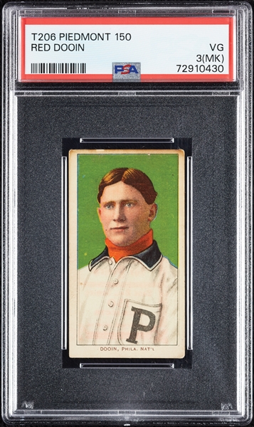 1909-11 T206 Red Dooin PSA 3 (MK)