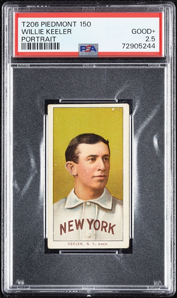 1909-11 T206 Willie Keeler Portrait PSA 2.5