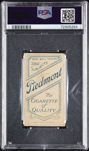 1909-11 T206 Rube Manning Pitching PSA 2