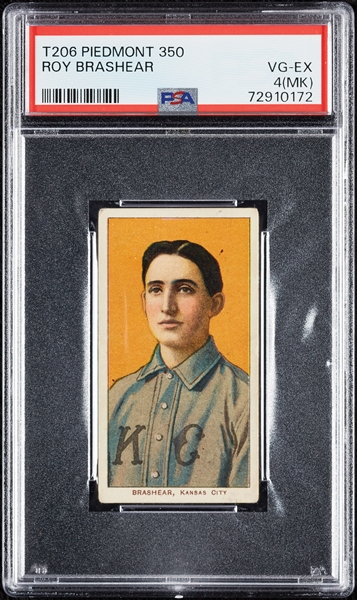 1909-11 T206 Roy Brashear PSA 4 (MK)