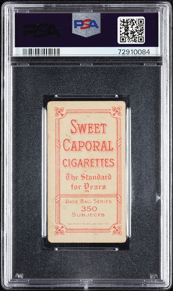 1909-11 T206 Shad Barry Milwaukee PSA 2