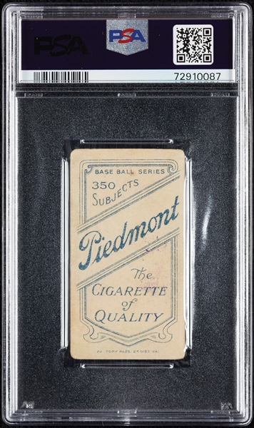 1909-11 T206 Shad Barry Milwaukee PSA 2