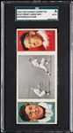 1912 T202 Hassan Triple Folders "Tenney Lands Safe" Raymond/Latham SGC Authentic
