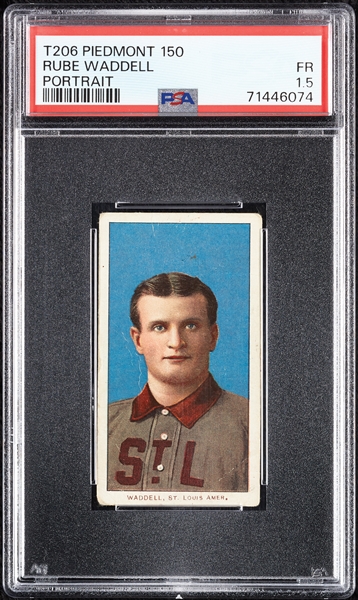 1909-11 T206 Rube Waddell Portrait PSA 1.5