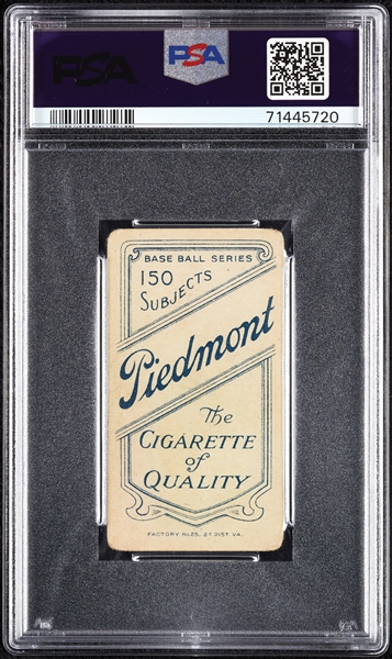 1909-11 T206 Simon Nicholls Hands On Knees PSA 1.5