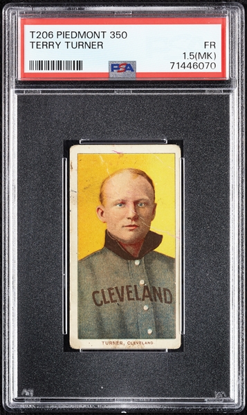 1909-11 T206 Terry Turner PSA 1.5 (MK)