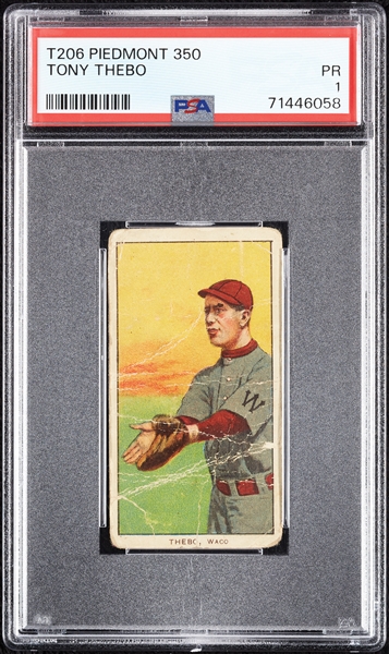 1909-11 T206 Tony Thebo PSA 1