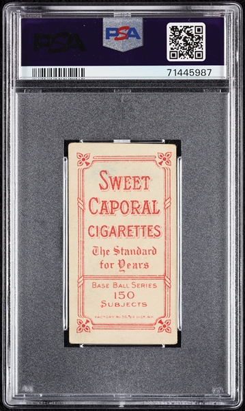 1909-11 T206 Tubby Spencer PSA 2