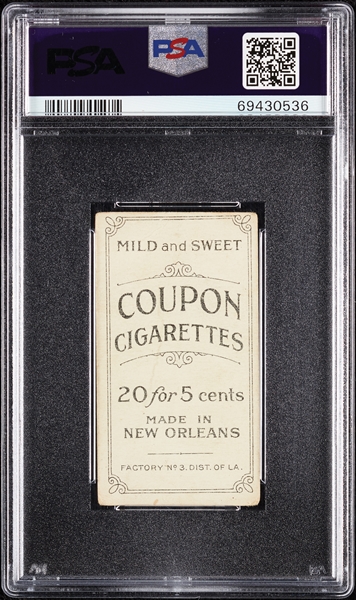 1914 T213 Coupon Cigarettes (Type 2) Howie Camnitz Arm At Side PSA 1