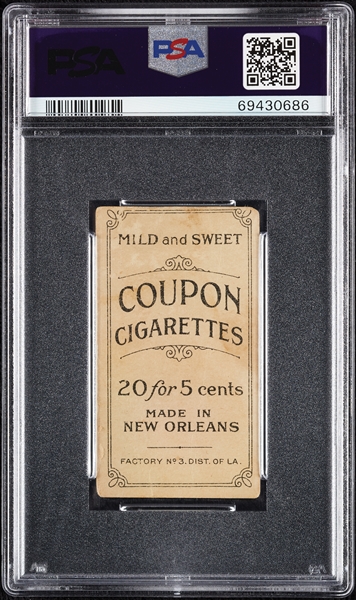 1914 T213 Coupon Cigarettes (Type 2) Rube Marquard Brooklyn, Pitching PSA 1