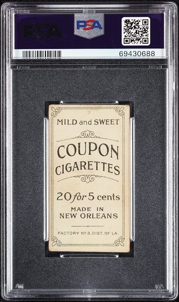 1914 T213 Coupon Cigarettes (Type 2) Rube Marquard New York, Pitching PSA 1