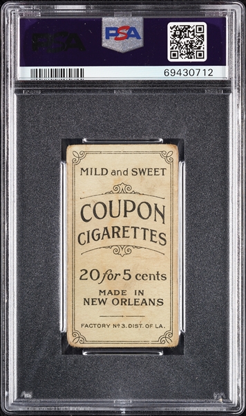 1914 T213 Coupon Cigarettes (Type 2) Chief Meyers New York, Fielding PSA 1