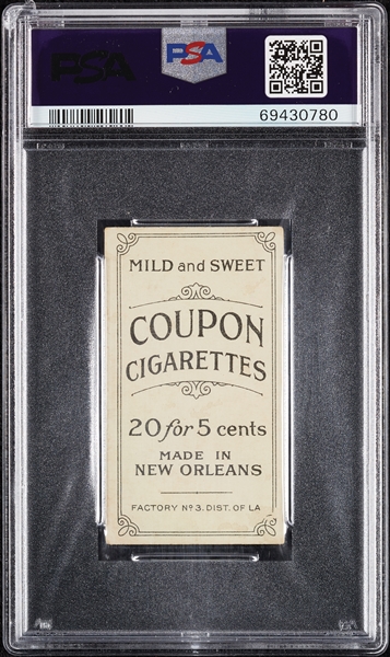 1914 T213 Coupon Cigarettes (Type 2) Ed Summers PSA 2.5