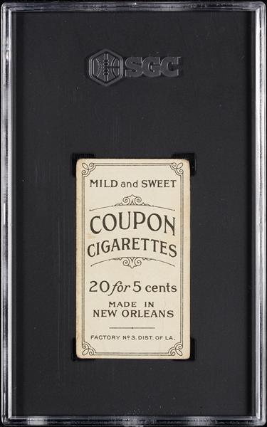 1914 T213 Coupon Cigarettes (Type 2) Owen Wilson SGC 1.5