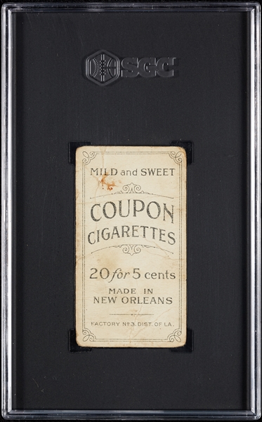 1914 T213 Coupon Cigarettes (Type 2) Ed Lennox SGC 1