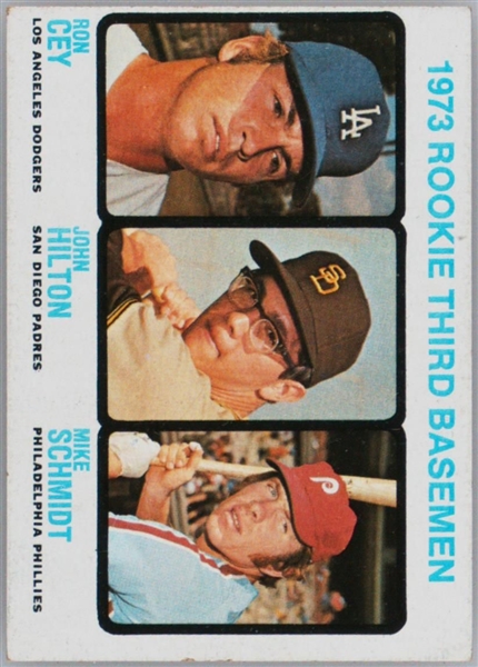 1973 Topps Baseball Complete Set, Graded Schmidt Rookie (660)