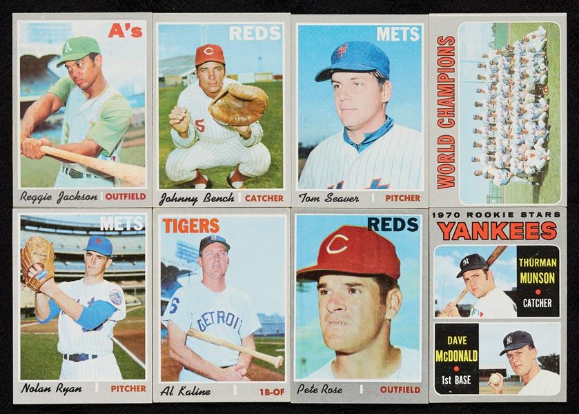 1970 Topps Baseball High-Grade Complete Set (720)