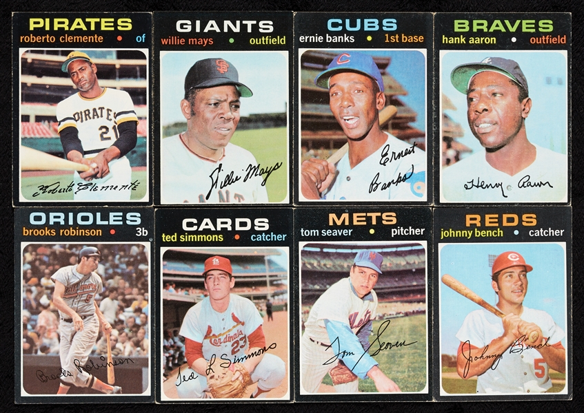 1971 Topps Baseball Complete Set (752)