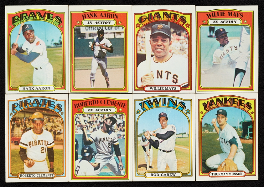 1972 Topps Baseball Complete Set (787)