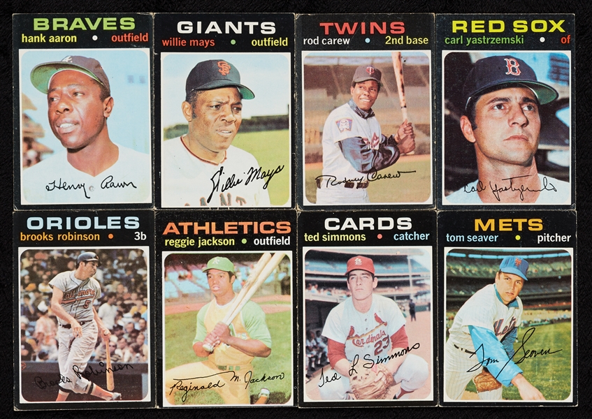 1971 Topps Baseball Complete Set (752)