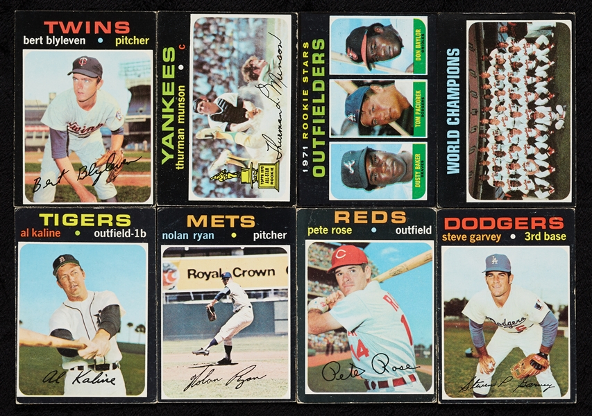 1971 Topps Baseball Complete Set (752)