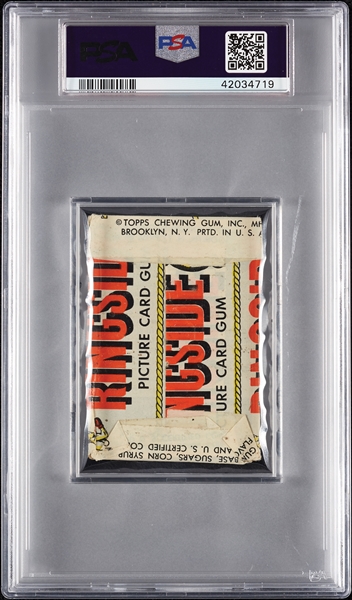 1951 Topps Ringside Boxing 1-Cent Wax Pack (Graded PSA 7)