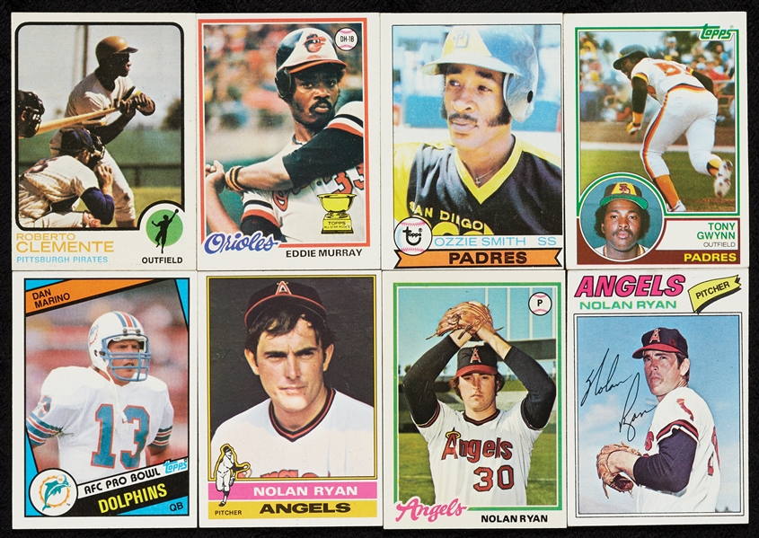 1970s to 1980s Topps Baseball HOFers and Rookies Group, Marino RC (150)