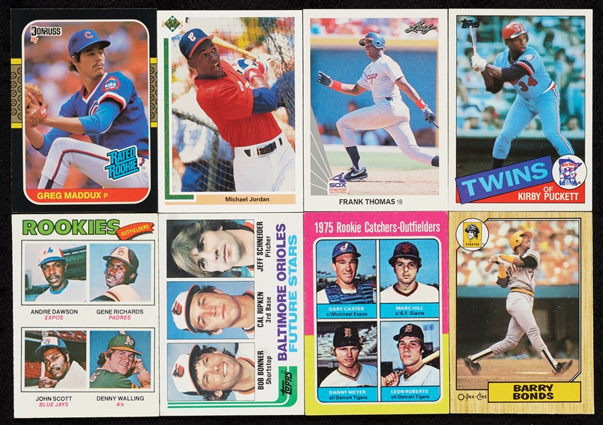 1970s to 1980s Topps Baseball HOFers and Rookies Group, Marino RC (150)