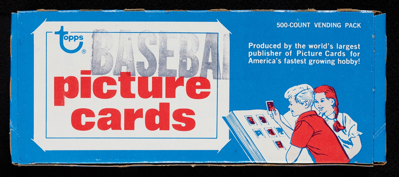 1980 Topps Baseball Vending Box (500)