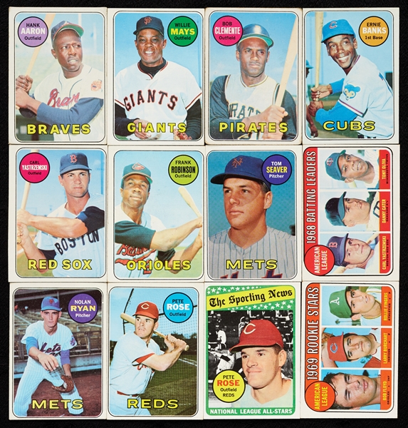 1969 Topps Baseball Near Set (656/664)