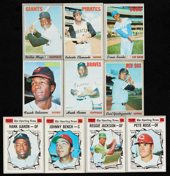 1970 Topps Baseball High-Grade Near Set (718/720)