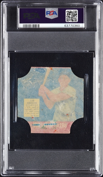 1951 Fischer's Bread Labels Gil Hodges PSA 1