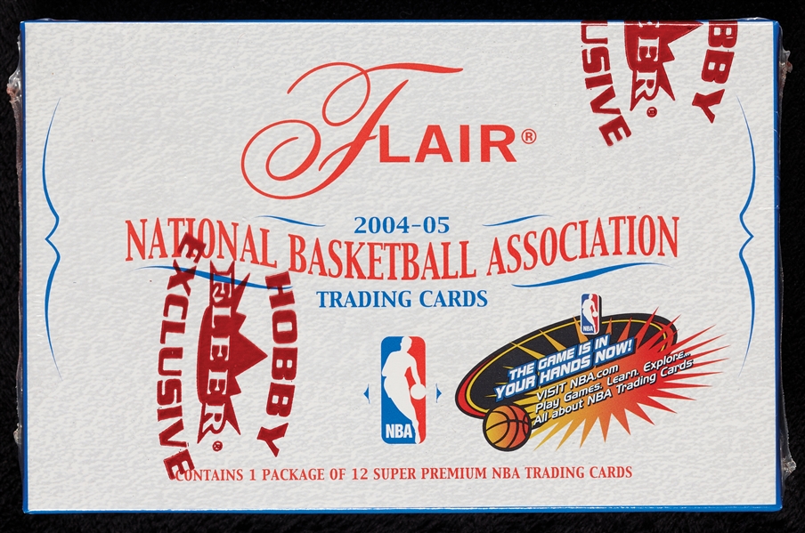 2004-05 Flair Basketball Hobby Box 