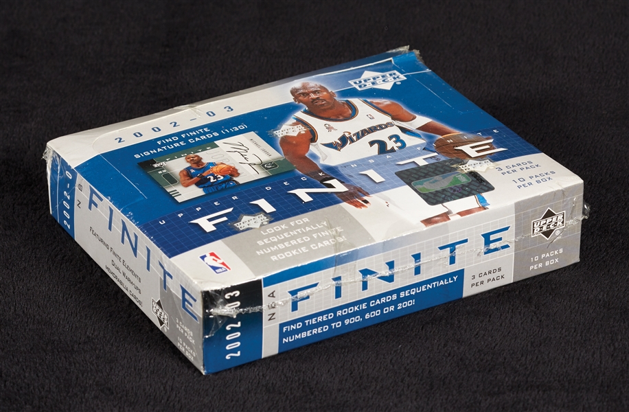 2002-03 Upper Deck Finite Basketball Box (10)