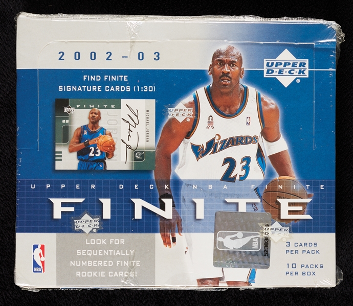 2002-03 Upper Deck Finite Basketball Box (10)