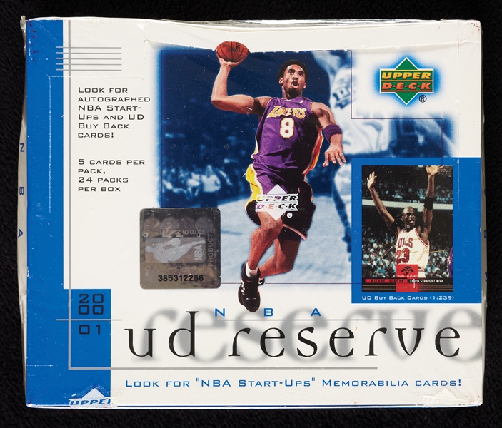 2000-01 Upper Deck Reserve Basketball Box (24)