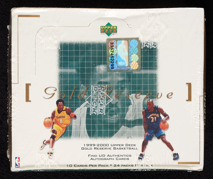 1999-00 UD Gold Reserve Basketball Box (24)