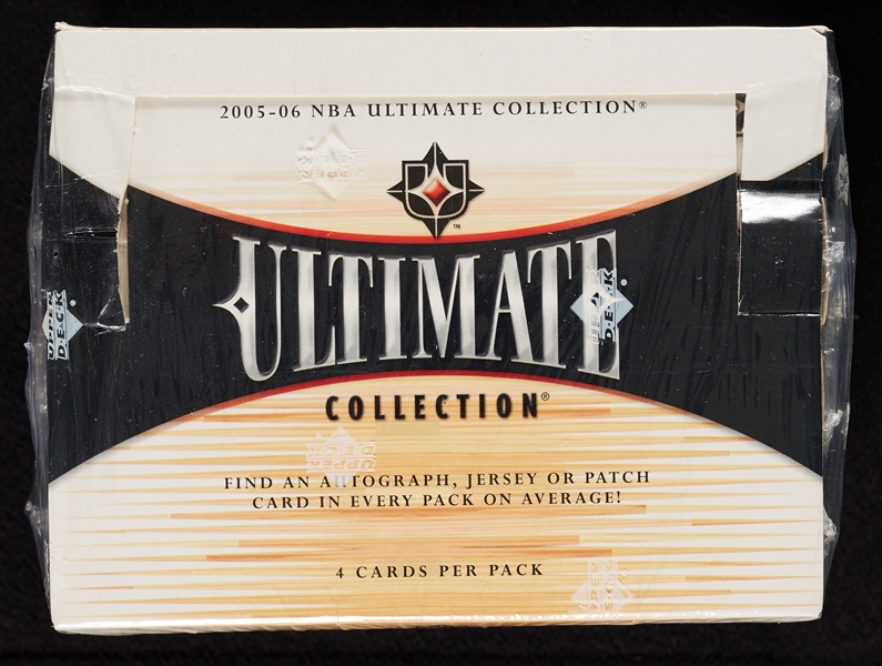 2005-06 UD Ultimate Collection Basketball Hobby Box (4)